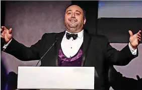  ?? MARK SMITH ?? Wynne Evans will host the Wales Care Awards