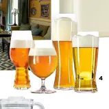  ??  ?? 4. Bar glass etiquette with Reidel’s Spiegelau Beer Classics Tasting Kit.