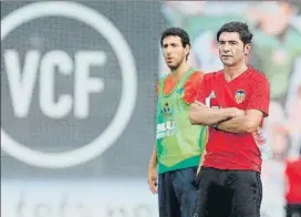  ?? FOTO: VALENCIA CF ?? Marcelino El asturiano dirigió su primer entrenamie­nto con el Valencia