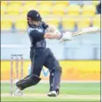  ?? AFP ?? Kane Williamson scored 72 runs as New Zealand beat England in the T20 tri-series yesterday.