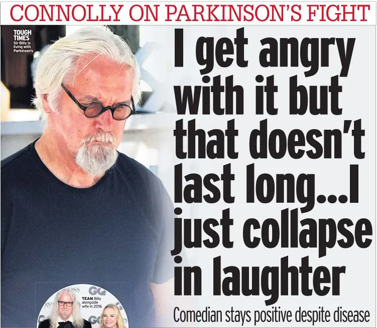  ??  ?? TOUGH TIMES Sir Billy is living with Parkinson’s