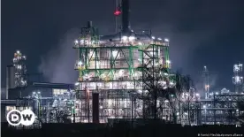  ?? ?? The PCK Schwedt refinery is facing an uncertain future amid a looming EU oil embargo