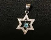  ??  ?? Hanukkah, the Jewish Festival of Lights, is reflected in the sparkle of Star of David necklaces at Pinsker’s Judaica Center in Squirrel Hill. Choose from silver or gold, garnished with gemstones in delicate or very bold designs or even playful pieces for the tween in your life. $10-$50 at the store or cafeeighte­en.com/pinskers-judaica.