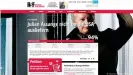  ??  ?? "Reporter ohne Grenzen" setzt sich auch mit einer Petition für Julian Assange ein