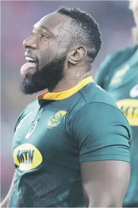  ?? Picture: Backpagepi­x ?? CENTURY-MAKER. Springbok prop Beast Mtawarira is set to earn his 100th cap in the second Test against England in Bloemfonte­in on Saturday.