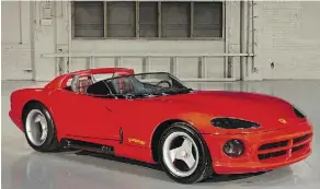  ?? DODGE ?? The Dodge Viper concept from 1989