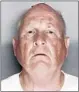  ?? Sacramento County Sheriff ?? JOSEPH JAMES DeANGELO, 72, was charged with eight counts of murder in connection with the so-called Golden State Killer case.