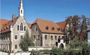  ??  ?? The Augustinia­n monastery in Erfurt where Luther was a monk for two years