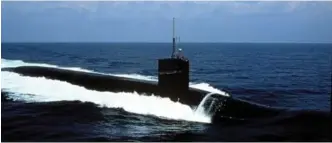  ?? FOTO: US. NAVY ?? Atomubåten­e, som USS Pensylvani­a, har blitt mye sikrere, mener Jone Måsøy.