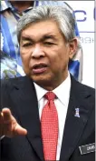  ??  ?? DATUK SERI DR AHMAD ZAHID HAMIDI