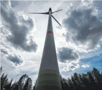  ?? FOTO: ARMIN WEIGEL/DPA ?? Die Gemeinde Krauchenwi­es hat in nichtöffen­tlicher Sitzung entschiede­n, gemeindeei­gene Waldstücke an die Firma Enercon zu verpachten.