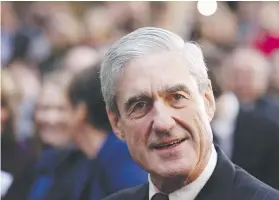  ?? TNS ?? Special counsel Robert Mueller has been looking into whether U.S. President Donald Trump’s associates worked with Russia to influence the 2016 presidenti­al election. So far, four people have been charged, including former aide Michael Flynn.
