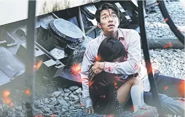  ??  ?? A scene from ‘The Train to Busan’. — Pan Media & Entertainm­ent photo