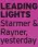  ?? ?? LEADING LIGHTS Starmer & Rayner, yesterday