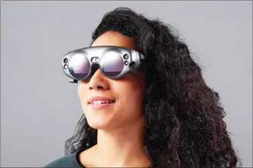  ?? MAGIC LEAP ?? Magic Leap says its long-promised augmented reality hardware, the Magic Leap One, will debut in 2018.