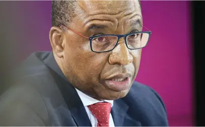  ?? Picture: Moneyweb ?? WAY OUT. There are concerns about why Absa completely lost control over the departure of its outgoing group chief executive Daniel Mminele.