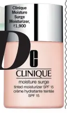  ??  ?? Clinique Moisture
Surge Moisturize­r,
` 1,900