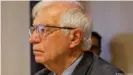  ?? ?? EU foreign policy chief Josep Borrell says an increasing­ly hostile world demands the stronger European security capabiliti­es he’s proposing in the Strategic Compass.