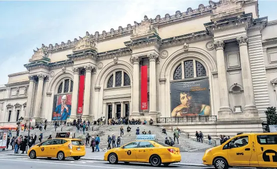  ??  ?? Das wichtigste enzyklopäd­ische Museum der Welt: An der Upper East Side erstreckt sich das Metropolit­an Museum über mehrere Blocks.