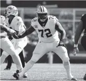  ?? WINSLOW TOWNSON AP ?? Saints’ three-time Pro Bowl offensive tackle Terron Armstead could be an attractive option for the Dolphins.
