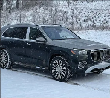  ?? MARC GRASSO — BOSTON HERALD ?? 2024 Maybach GLS600.