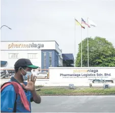  ?? — Bernama photo ?? Pharmaniag­a’s net loss for FY23 narrowed to RM77.45 million from RM629.92 million in FY22.