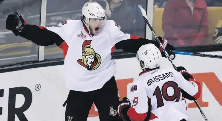 ?? THE ASSOCIATED PRESS/FILES ?? The Senators acquired Bobby Ryan and Derick Brassard via trades with other teams that made this year’s post-season.