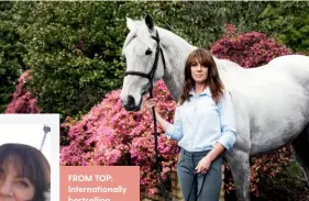  ??  ?? FROM TOP: Internatio­nally bestsellin­g author Stacy Gregg and her horse Ed;
Stacy with her daughter Isadora – she wrote her first book when Issie was a baby.