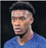  ??  ?? Chelsea youngster Hudson-Odoi