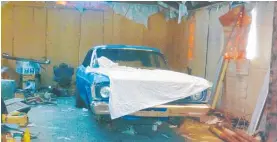  ?? Photo / Supplied ?? No way to store a rare 1971 Ford Falcon XY GT-HO Phase III.