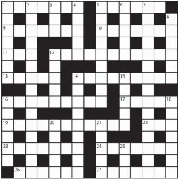  ?? PRIZES of £20 will be awarded to the senders of the first three correct solutions checked. Solutions to: Daily Mail Prize Crossword No. 15,997, PO BOX 3451, Norwich, NR7 7NR. Entries may be submitted by second-class post. Envelopes must be postmarked no l ?? No 15,997