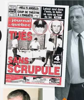  ??  ?? Rappelons que le 3 juillet 1985, à 4 h 30 du matin, Serge Lefebvre a été surpris par deux policiers au moment où il commettait un vol au Dépôt dentaire Canada, dans le parc industriel Jean-talon.