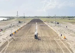  ?? Captura ?? Hacienda Roy Fa Motorsport­s está operando en terrenos de Santa Isabel al menos desde 2021, según publicacio­nes en las redes sociales.