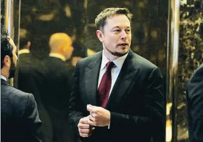  ?? SHANNON STAPLETON / REUTERS ?? Elon Musk es uno de los grandes visionario­s de tecnología­s de futuro