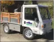  ?? Special to The Okanagan Weekend ?? The newest addition to the regional parks’ fleet is an electric vehicle that makes no noise and spews no emissions. The Might-E Truck was manufactur­ed by Canadian Electric Vehicle Ltd. on Vancouver Island.