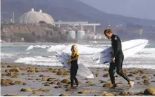 ?? HAYNE PALMOUR IV U-T ?? Surfrider Foundation is collaborat­ing with Woods Hole Oceanograp­hic Institutio­n to test radioactiv­e wastewater at San Onofre.