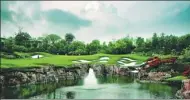  ??  ?? Chengdu’s Luxehills Internatio­nal Country Club