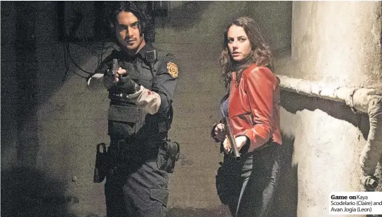  ?? ?? Game onkaya Scodelario (Claire) and Avan Jogia (Leon)