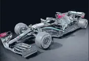  ?? TWITTER ?? ■
The new all-black F1 car unveiled by Mercedes.