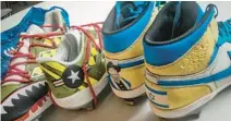  ?? BEBETO MATTHEWS/AP ?? Many players in this year’s World Baseball Classic — where Alex Katz is a pitcher on Israel’s team, will be wearing custom-designed cleats produced by his company Stadium Custom Kicks.