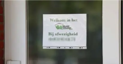  ?? Blg ?? Al in 2019 bleef de school dicht na de zomervakan­tie.