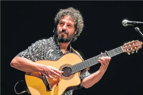  ??  ?? El musico Juan Gómez ‘El Kanka’.