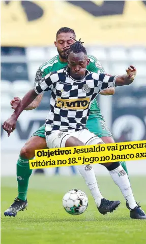  ??  ?? Alberth Elis soma cinco golos em 23 jogos do campeonato