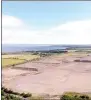  ??  ?? The Blindwells site in East Lothian from the air