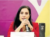  ?? ?? Alejandra
Gutiérrez destacó que se tuvo saldo blanco