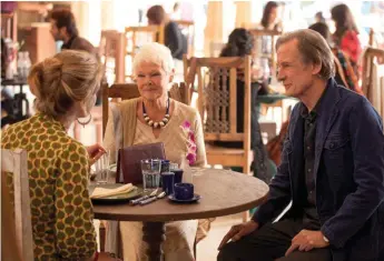  ??  ?? Sun Park’s inspiratio­n: Marigold Hotel films with Judi Dench and Bill Nighy