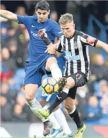  ??  ?? Chelsea host Newcastle United in the FA Cup fourth round today (1.30pm), live on BT Sport 2