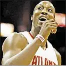  ?? AP ?? Dwight Howard is putting together solid season in Atlanta.