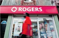  ?? GALIT RODAN/THE CANADIAN PRESS/FILES ?? Rogers has expanded its data-centre business in Western Canada with several recent acquisitio­ns.