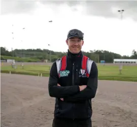  ?? ARKIVBILD: DENISE MELIN SANT ?? Halmstadtr­avets champion Johan Unterstein­er utsågs till årets tränare under Hästgalan i Göteborg.